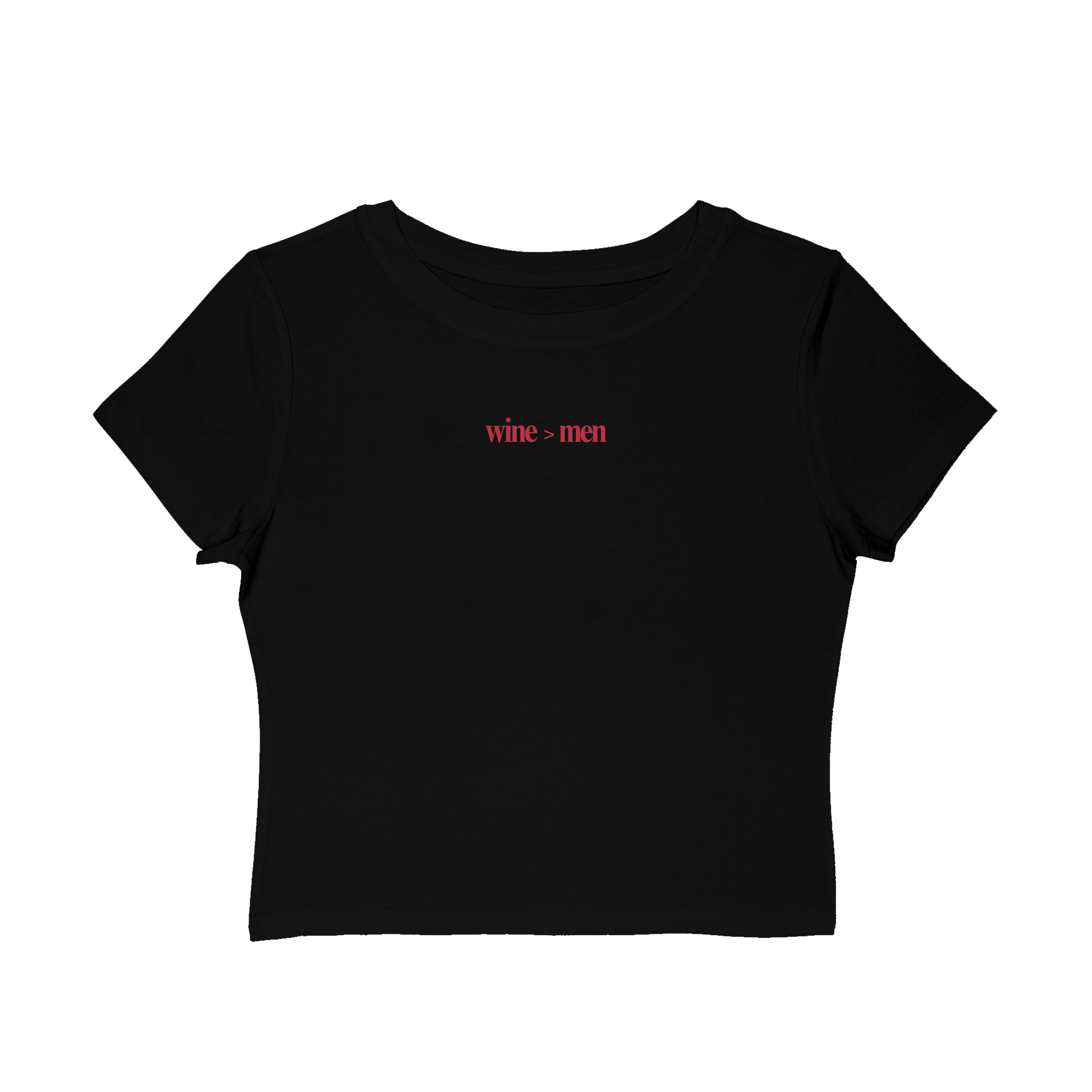 Wine Over Men Women's Baby Tee