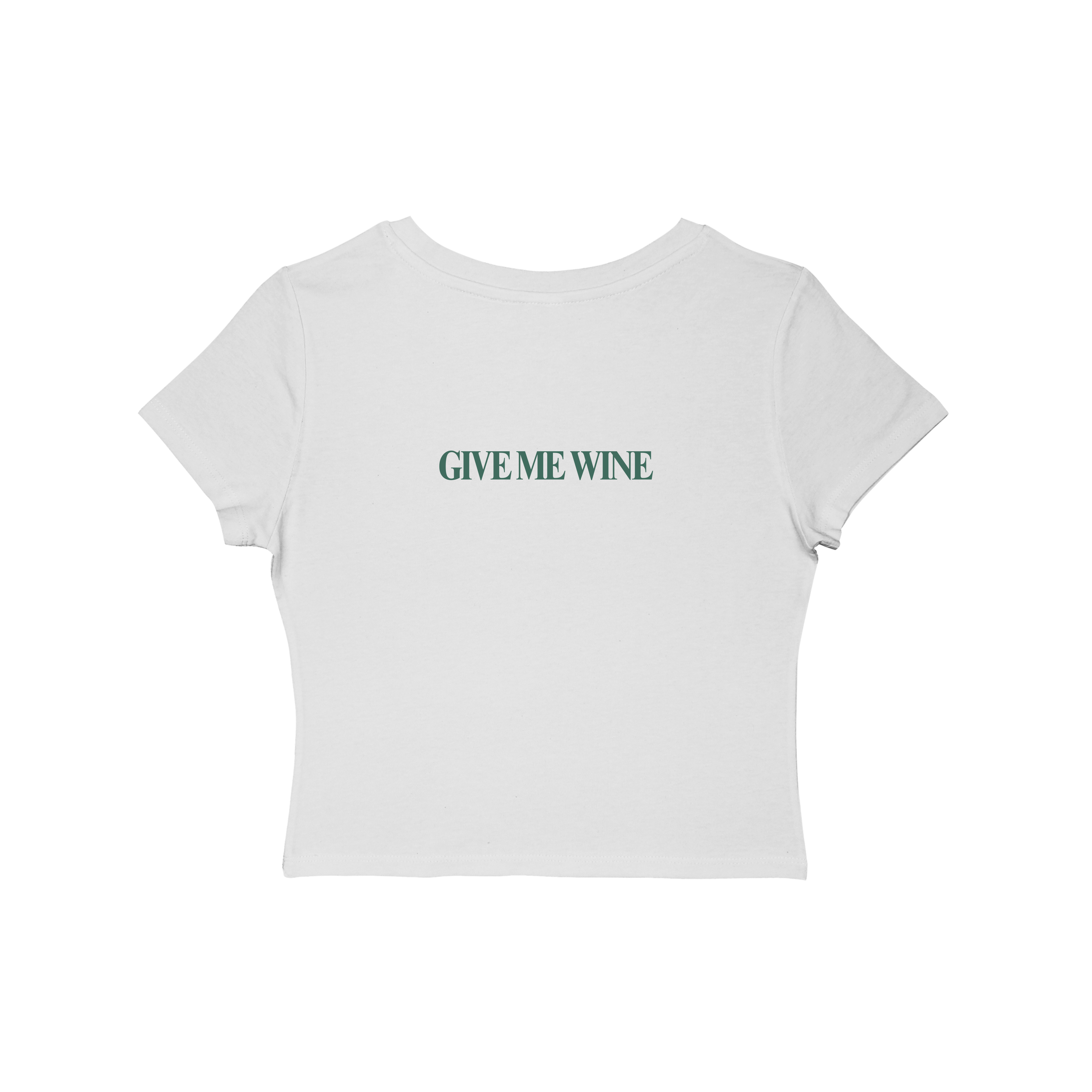 Give Me Wine - Women's Baby Tee